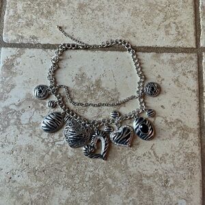 y2k mcbling chunky necklace